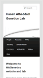 Mobile Screenshot of hagenetics.org